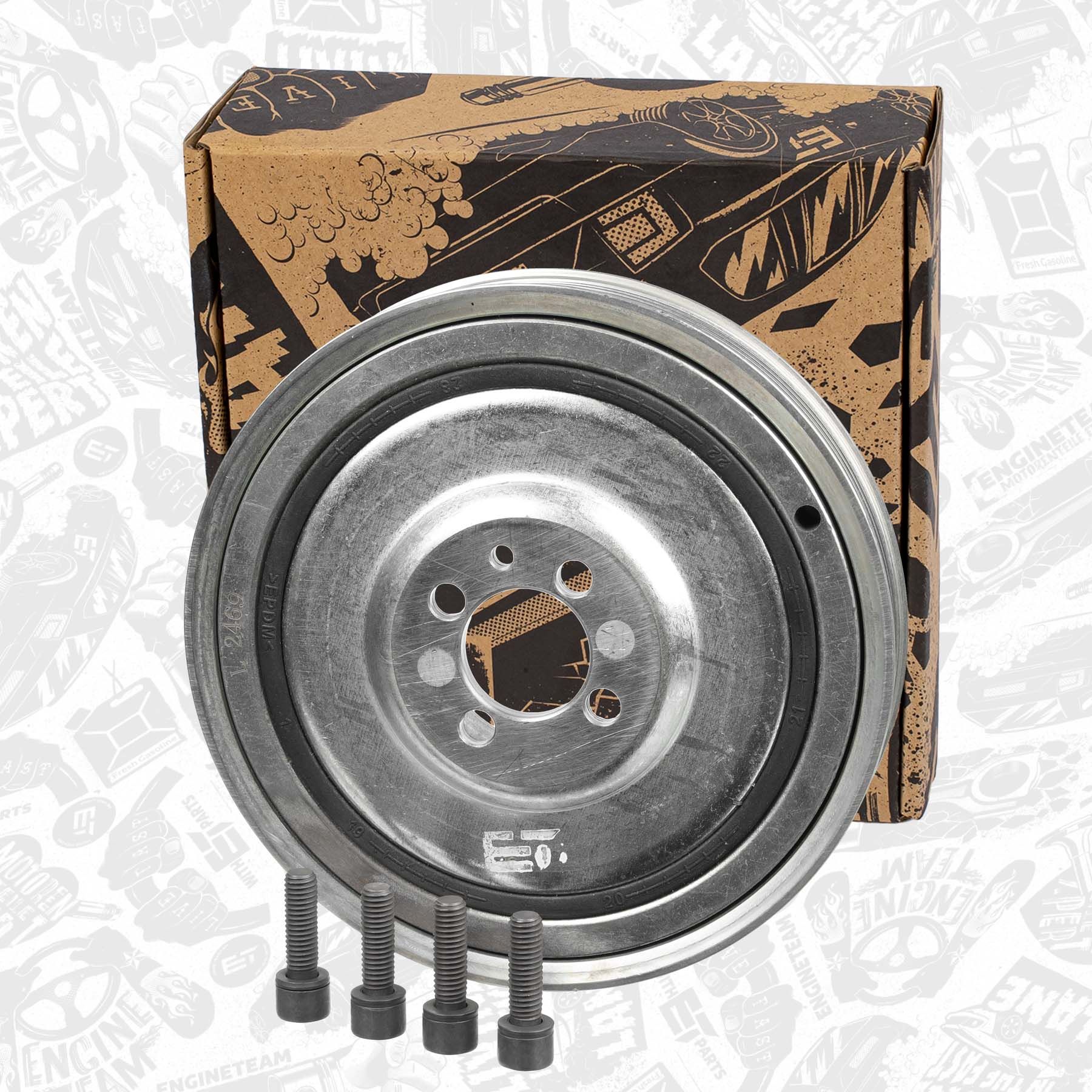 Riemenscheibe, Kurbelwelle