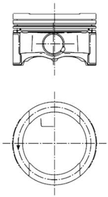KOLBENSCHMIDT 99792600 Piston