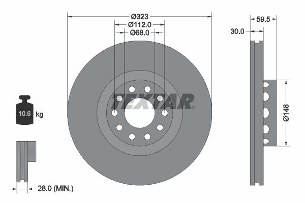 Brake Disc 92098305