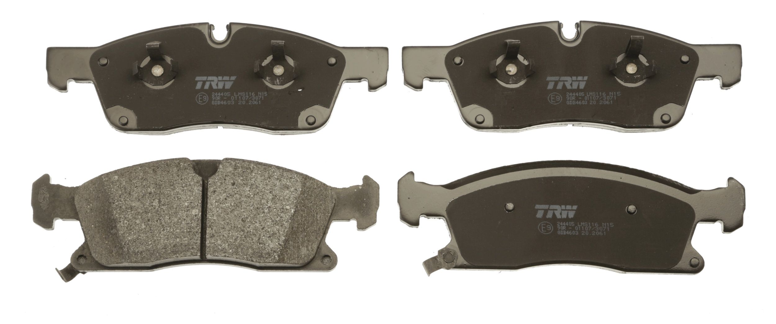 TRW DISC BRAKE PADS - TecDoc 2