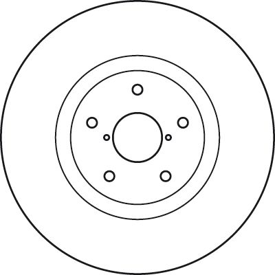 TRW BRAKE DISC - TecDoc 2