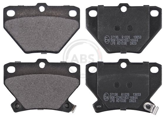 Brake Pad Set, disc brake 37136