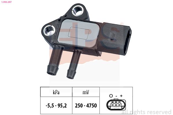 EPS 1.993.297 - Sensor, Abgasdruck