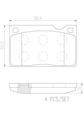 VOLVO 240 GL 86-93 (FRT) - TecDoc 1