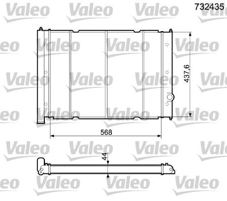 RAD MOT VW TRANSPORTER III  9900