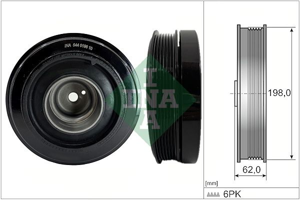 Riemenscheibe, Kurbelwelle