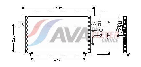 MT5119 AVA QUALITY COOLING kondenzátor, klíma