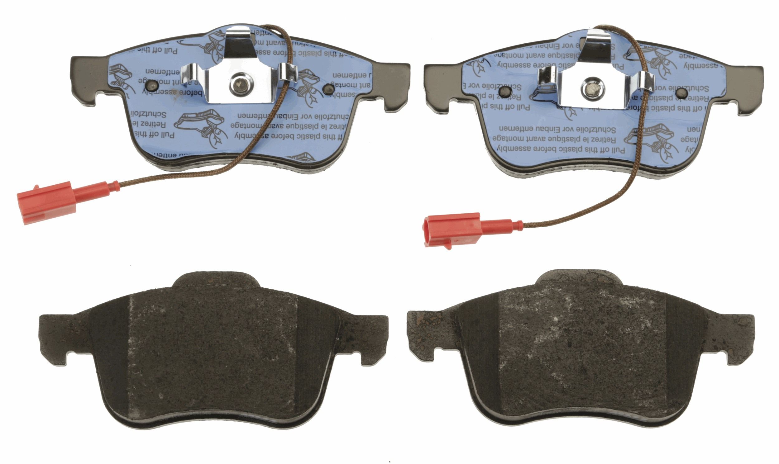 TRW DISC BRAKE PADS - TecDoc 2