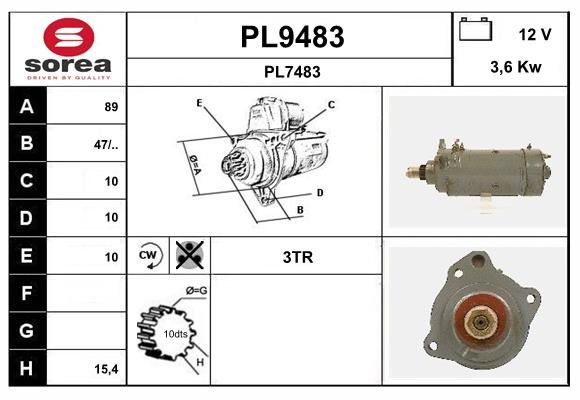 DEMARREUR PL -