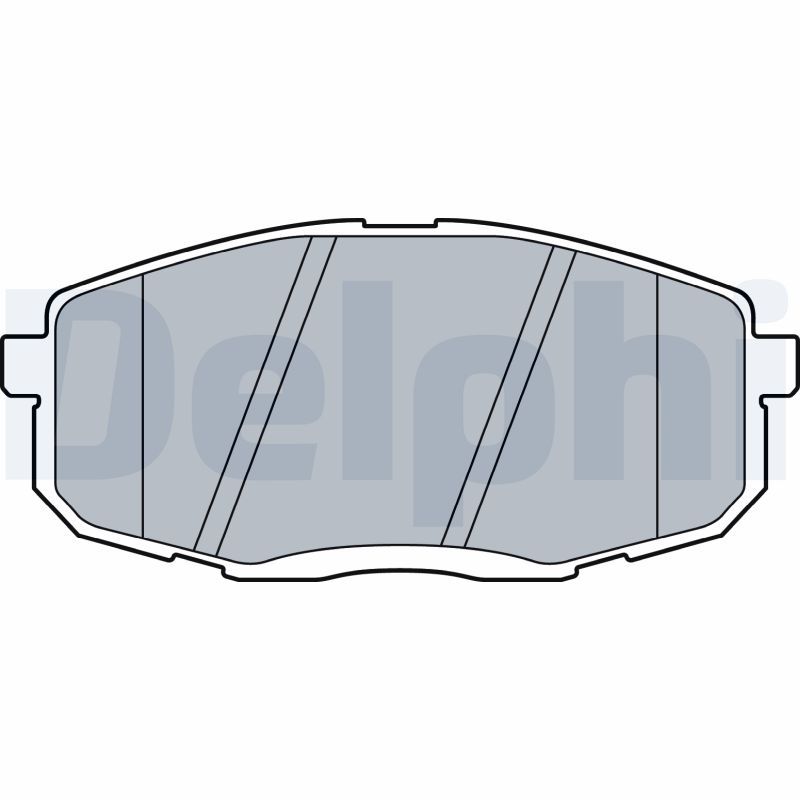 Brake Pad Set, disc brake LP3513