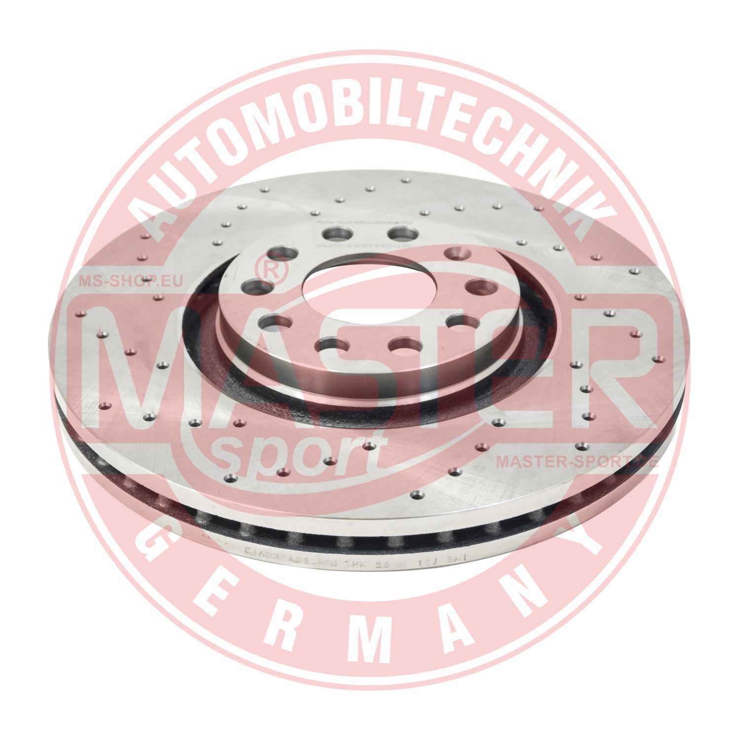 24013001851-PCS-MS MASTER-SPORT GERMANY féktárcsa