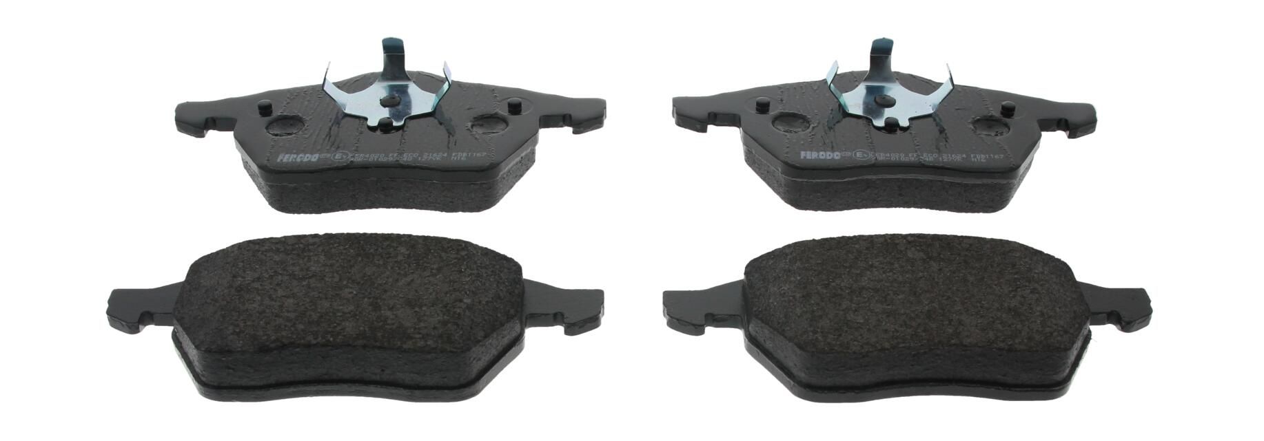 FERODO FDB1167 - Bremsbelagsatz, Scheibenbremse PREMIER ECO FRICTION