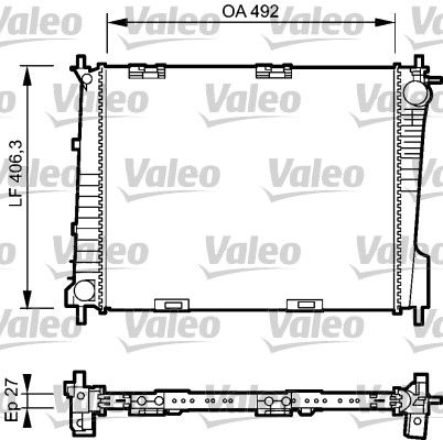 RAD MOT RENAULT CLIO III  9900