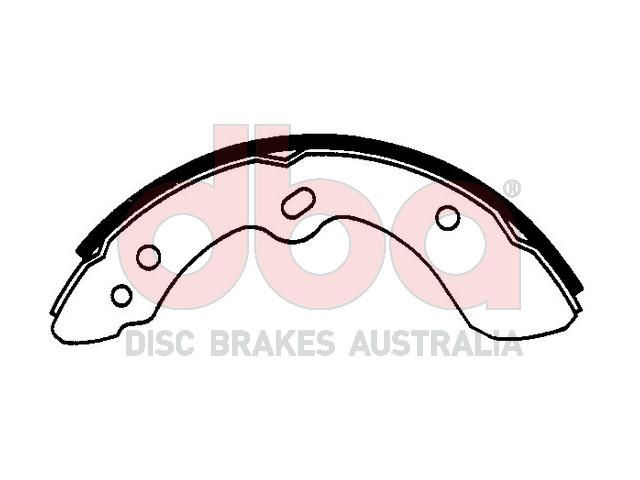 Street Series Brake Shoes [Mazda Titan 280mm] - TecDoc Only