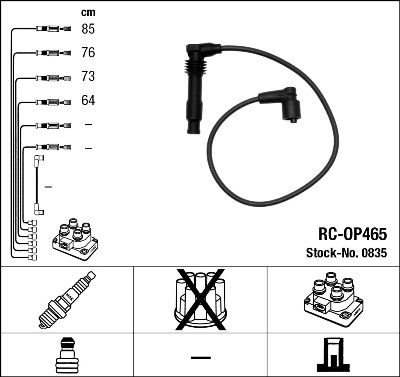 FAISCEAU HT - RC-OP465  NET