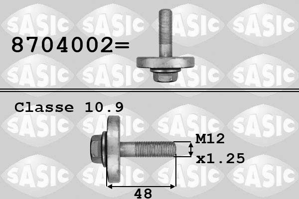 Pulley Bolt 8704002