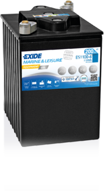 Bleigelbatterie Exide ES1100-6 6V 200Ah 950A/EN Bleigelbatterie Exide ES1100-6 6V 200Ah 950A/EN