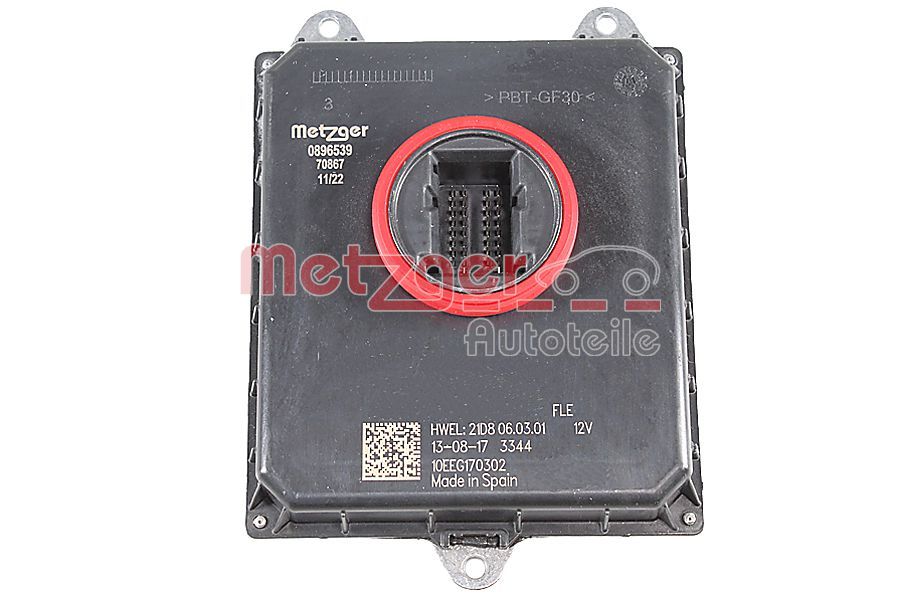 Steuergerät, Beleuchtung