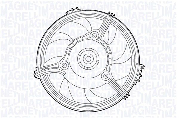 069422551010 MAGNETI MARELLI ventilátor, motorhűtés