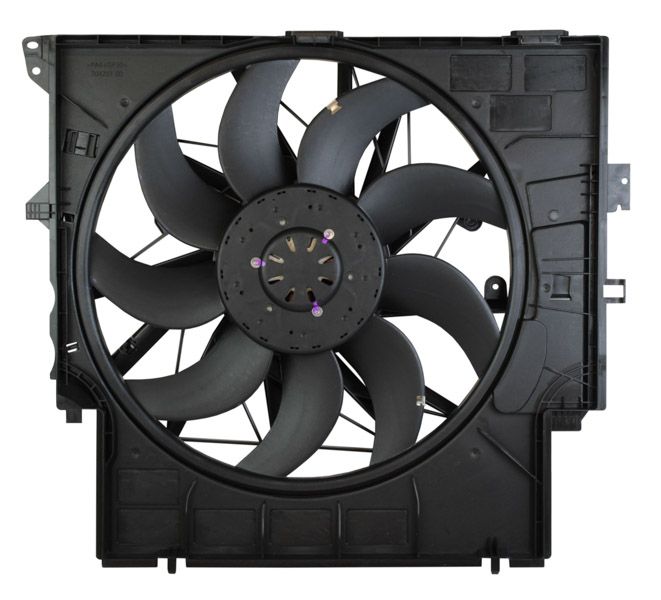 L&uuml;fter, Motork&uuml;hlung