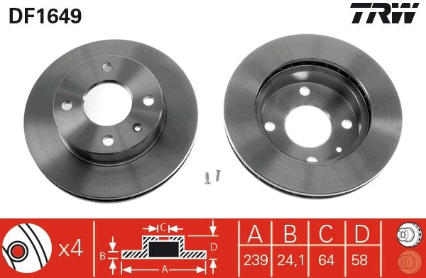 PAIRE DE DISQUES  9900