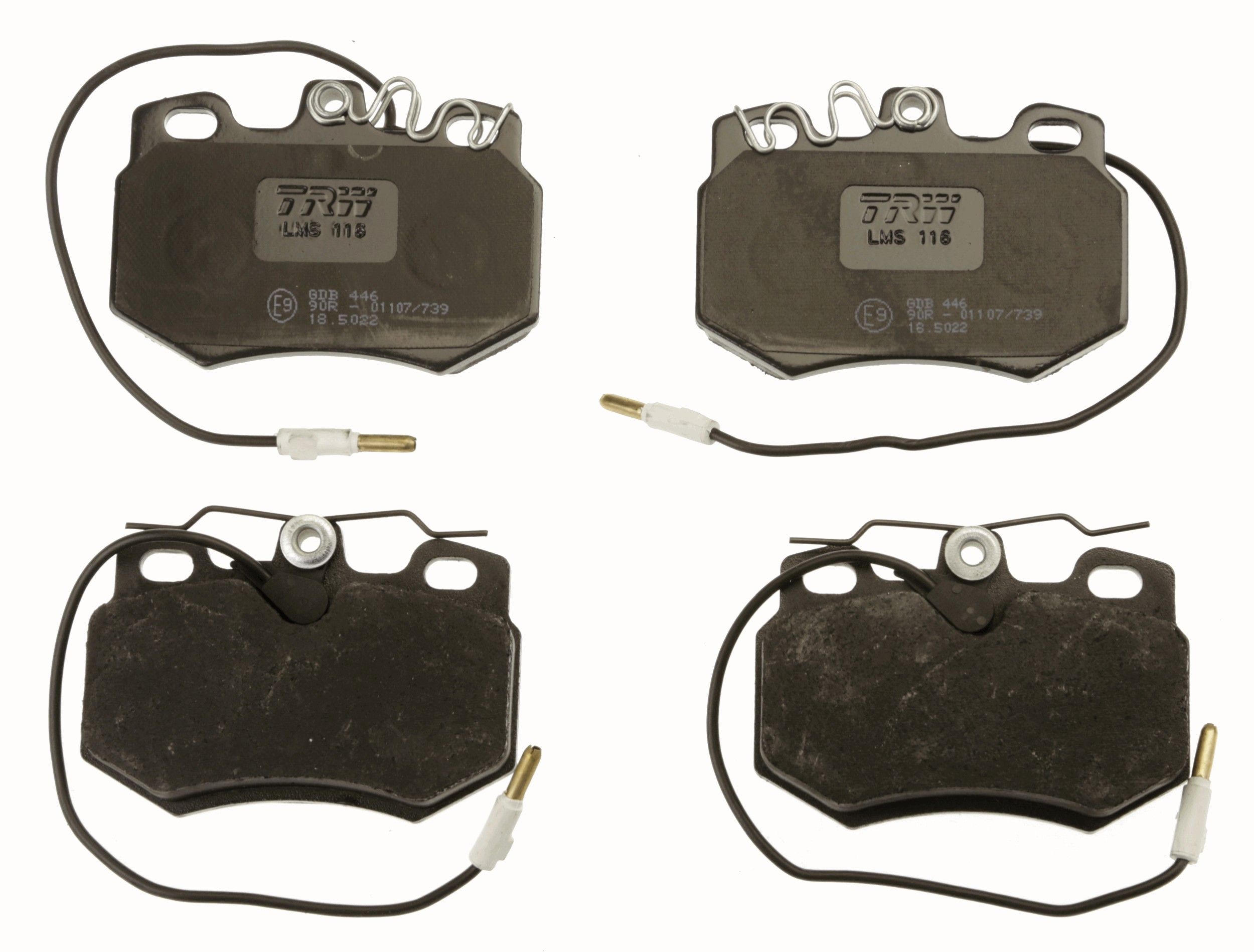TRW DISC BRAKE PADS - TecDoc 2