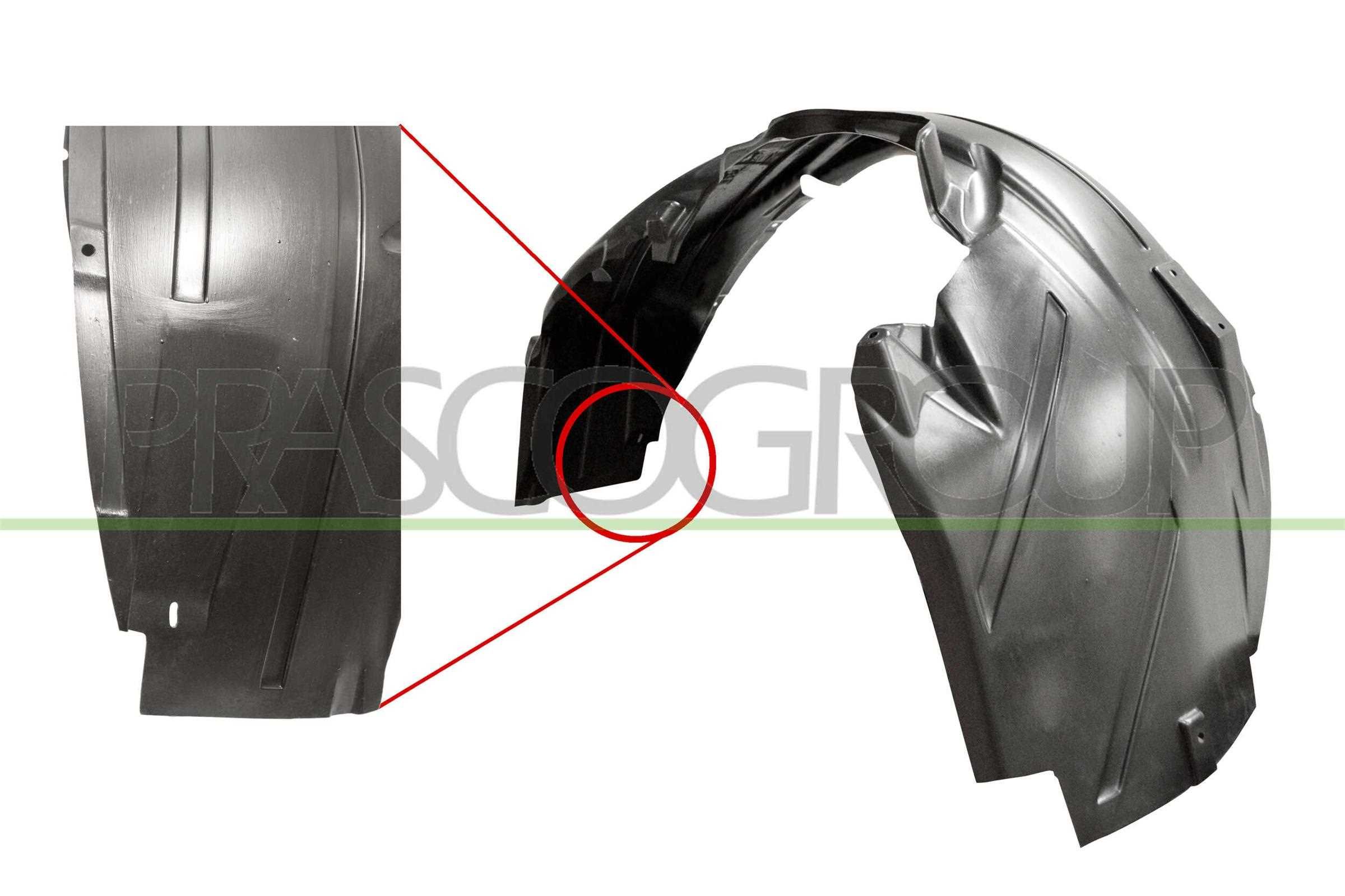 Verkleidung, Radhaus