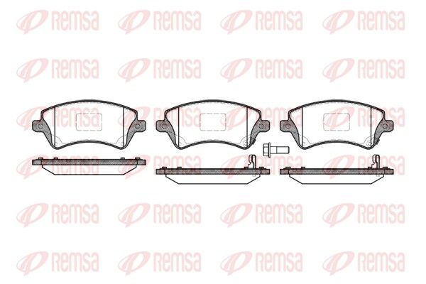 Premium Front Brake Pad Set Premium Front Brake Pad Set