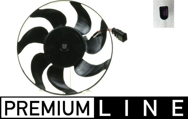 L&uuml;fter, Motork&uuml;hlung