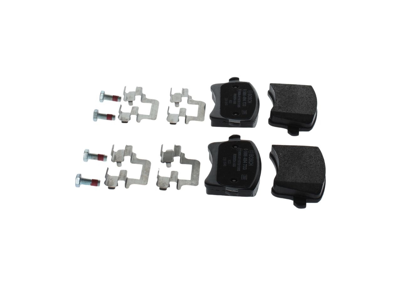 Bremsbelagsatz, Scheibenbremse Bremsbelagsatz, Scheibenbremse