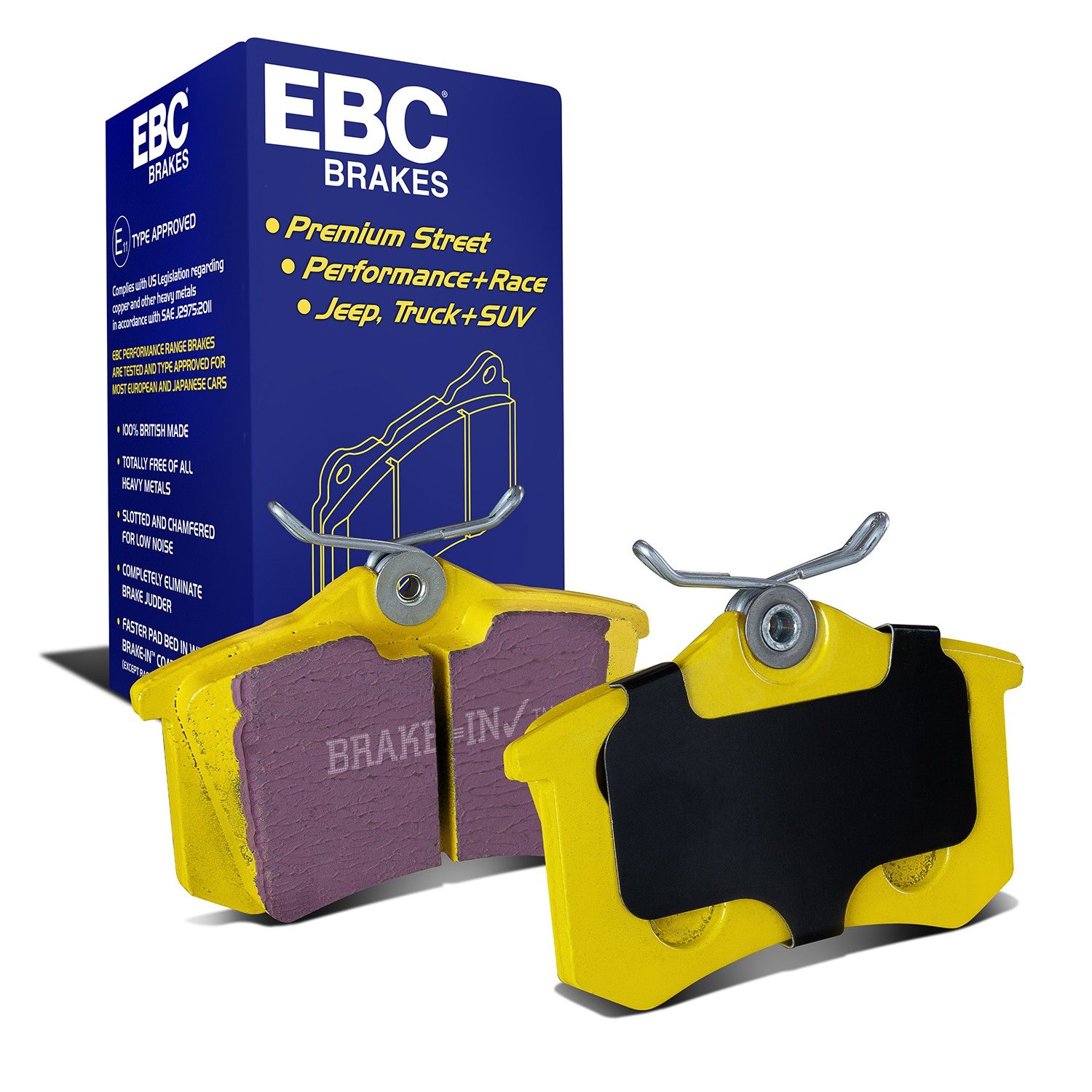 EBC Brakes DP4680R - Bremsbelagsatz, Scheibenbremse
