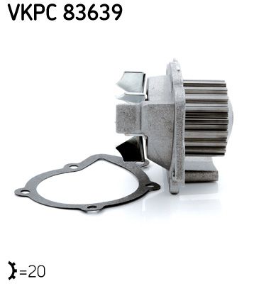Wasserpumpe, Motork&uuml;hlung