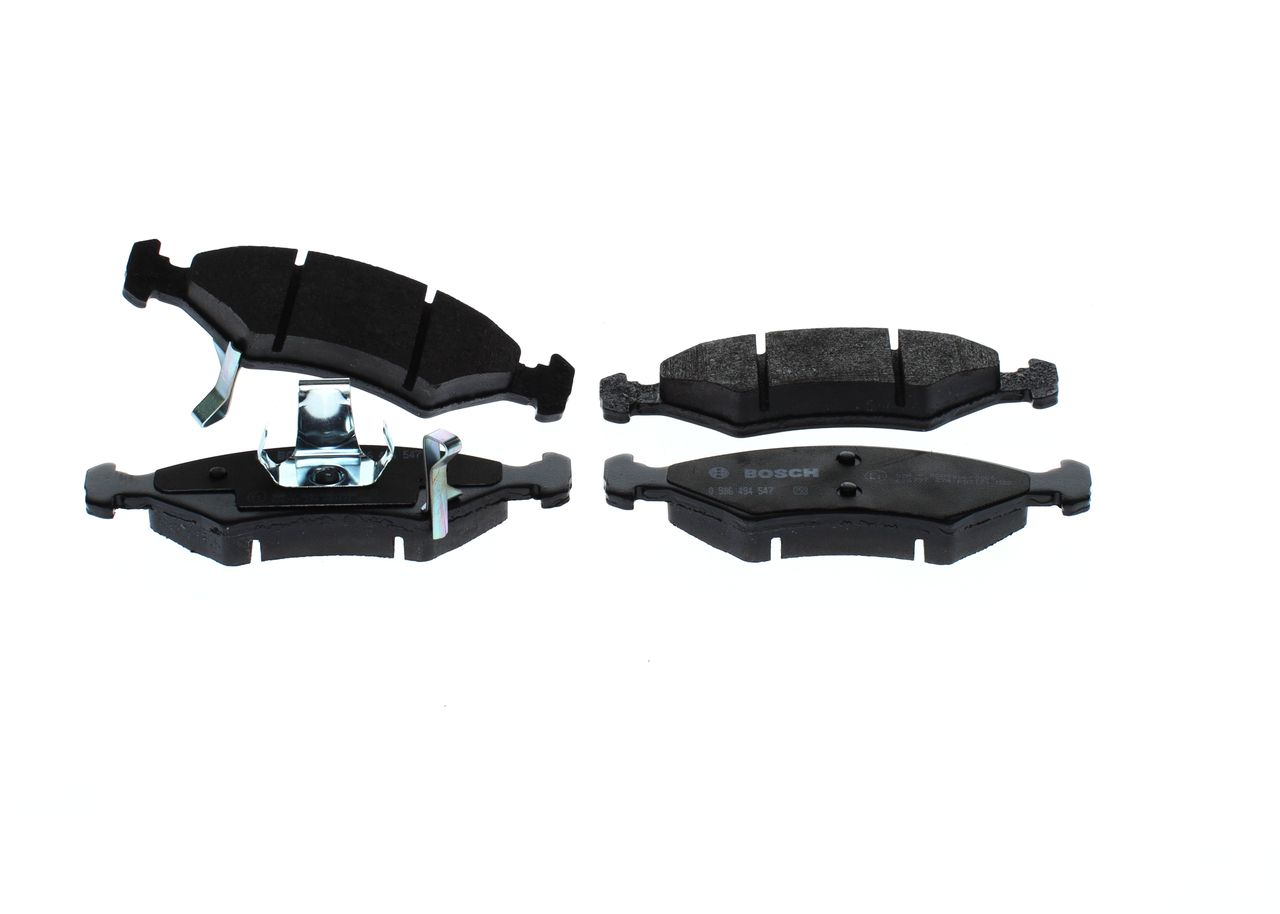 Brake Pad Set, disc brake 0 986 494 547