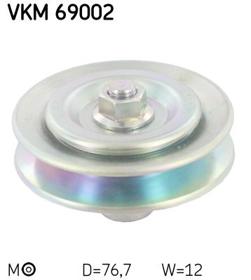 SKF VKM 69002 - Spannrolle, Keilriemen