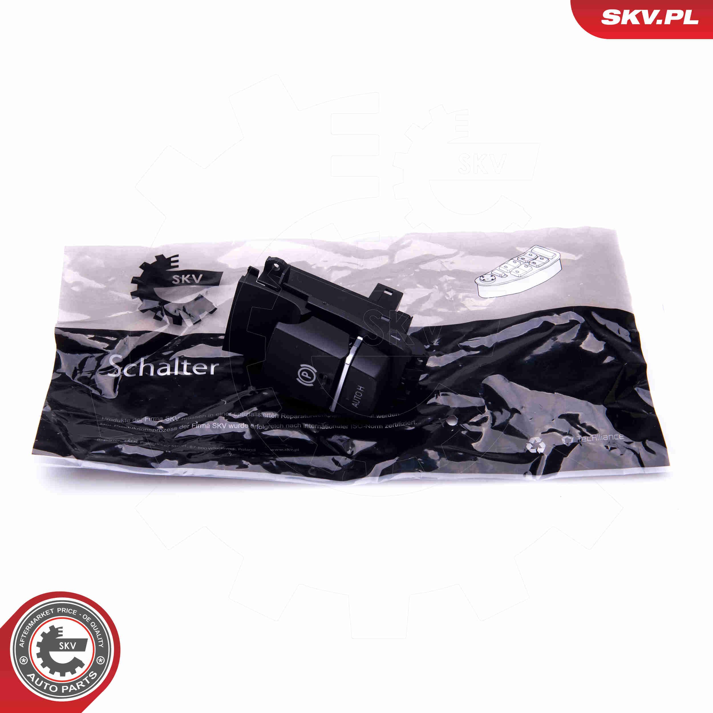 Schalter, Feststellbremsbetätigung