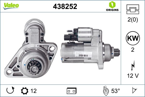 VALEO 438252 - Starter