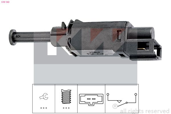 KW 510 143 - Bremslichtschalter