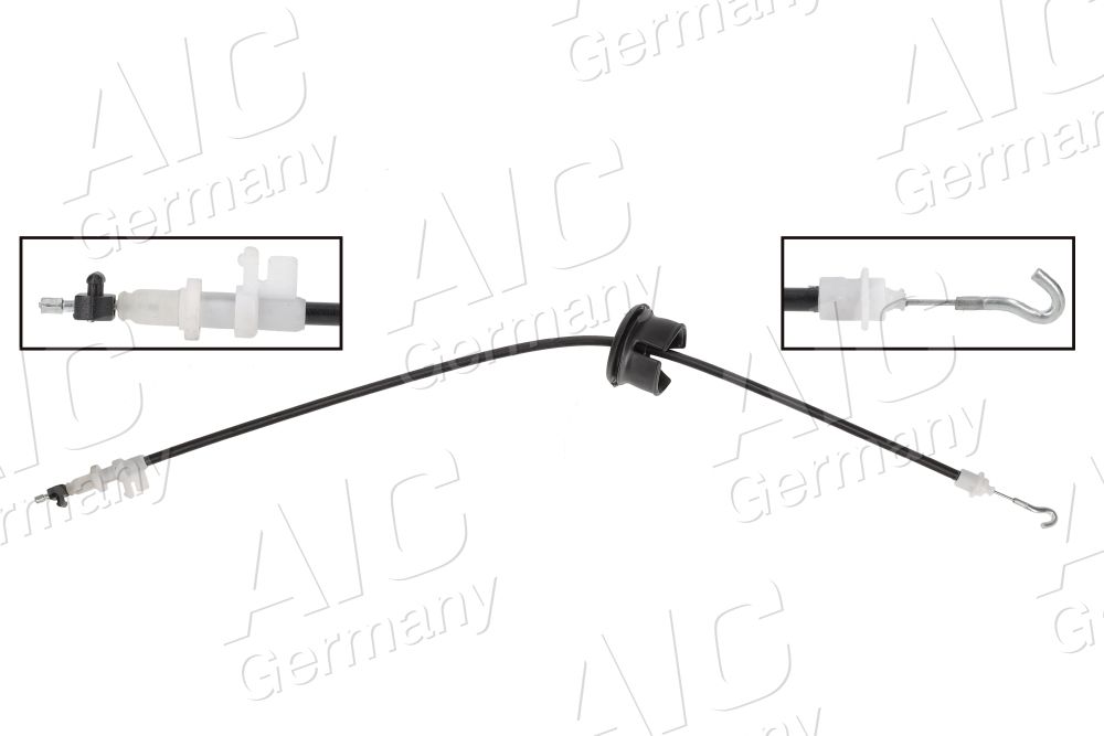 Seilzug, T&uuml;rentriegelung