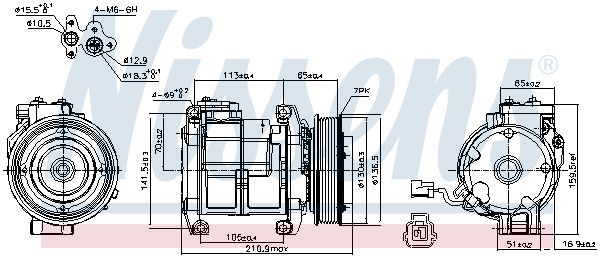 Kompressor, Klimaanlage
