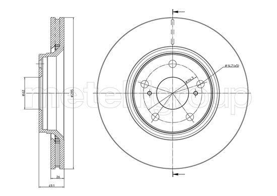 Brake Disc 23-0978C