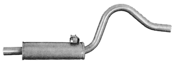 Mittelschalldämpfer