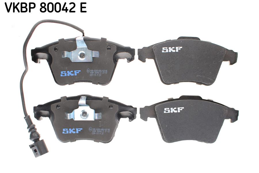 Brake Pad Set, disc brake VKBP 80042 E