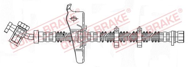 59.928X QUICK BRAKE fékcső