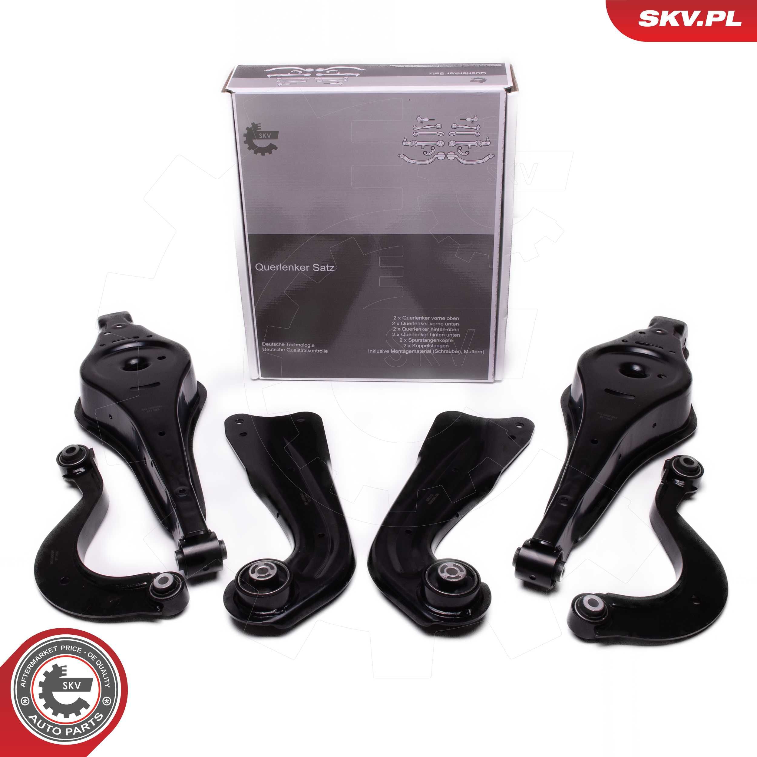 Control/Trailing Arm Kit, wheel suspension 04SKV640