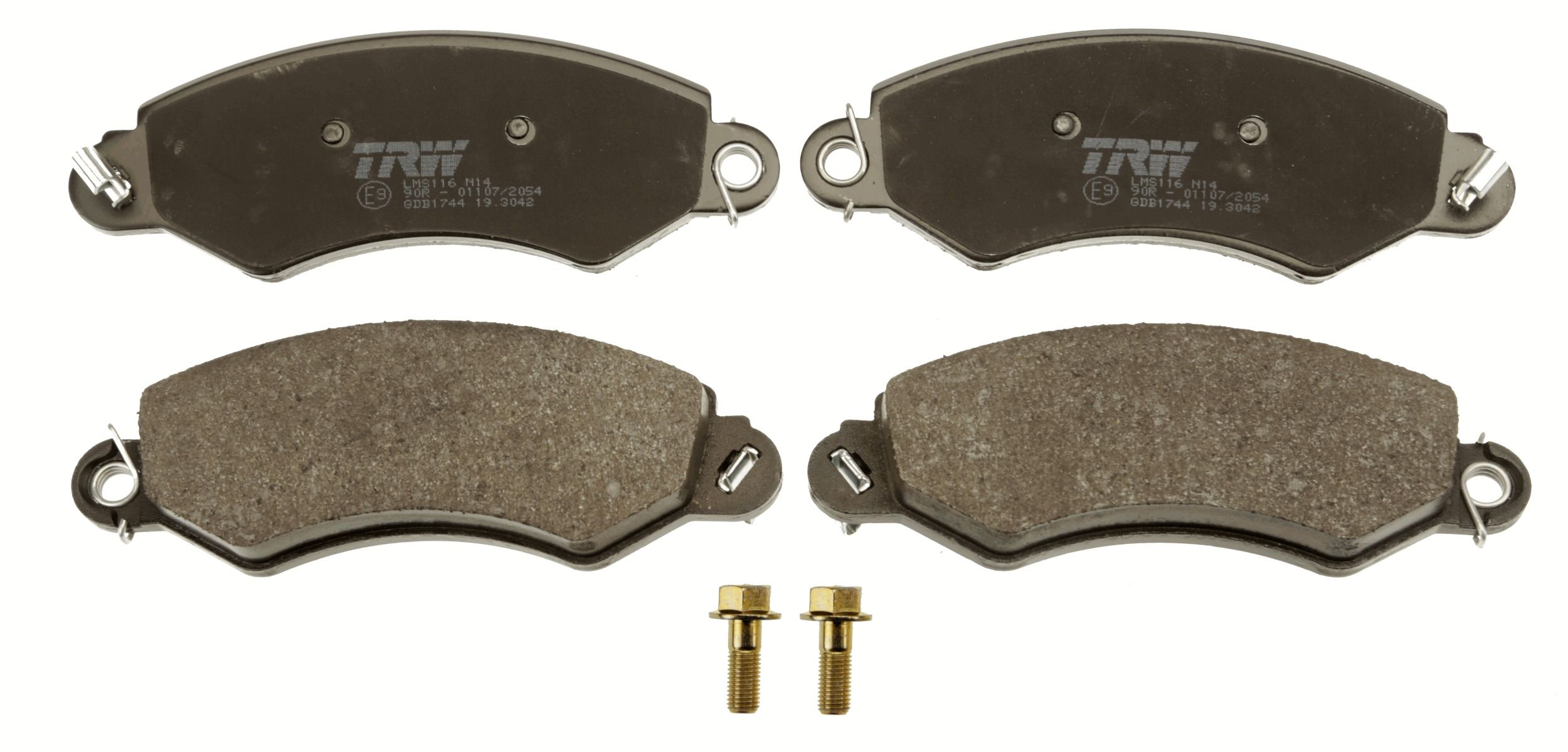 TRW Disc Brake Pads - TecDoc 2