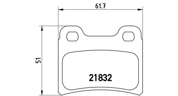 Bremsbelagsatz, Scheibenbremse