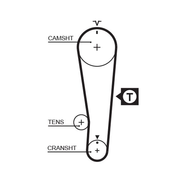 Timing Belt 5284XS