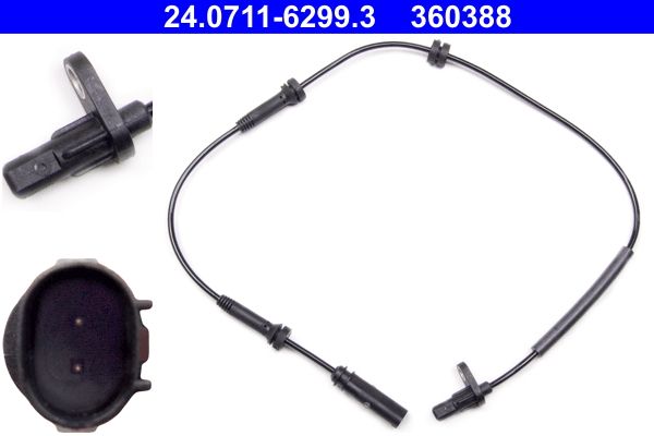Sensor, Raddrehzahl