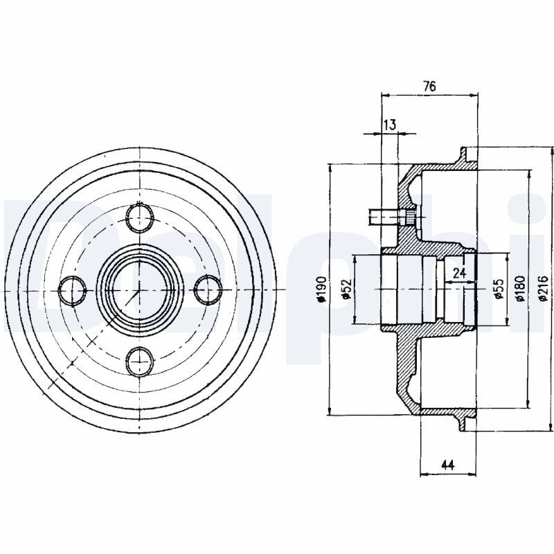 Brake Drum BF229