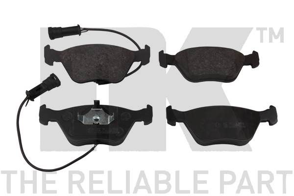 Bremsbelagsatz, Scheibenbremse